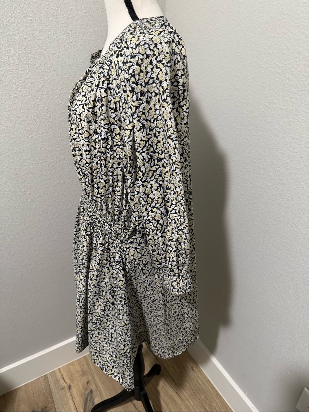 Apiece Apart Floral Mini Dress, Size M - Picture 5 of 9